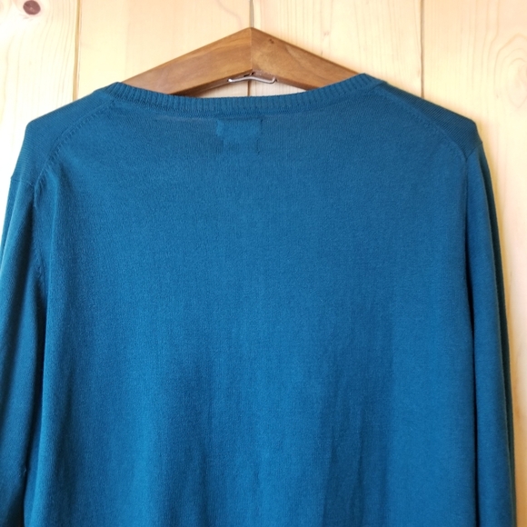 Van Heusen Cotton 3/4 Length Sleeve Button Up Cardigan Sweater NWT - Picture 6 of 13